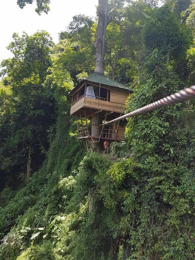 Elephant Adventure Village Tree House Ванг-Виенг Экстерьер фото